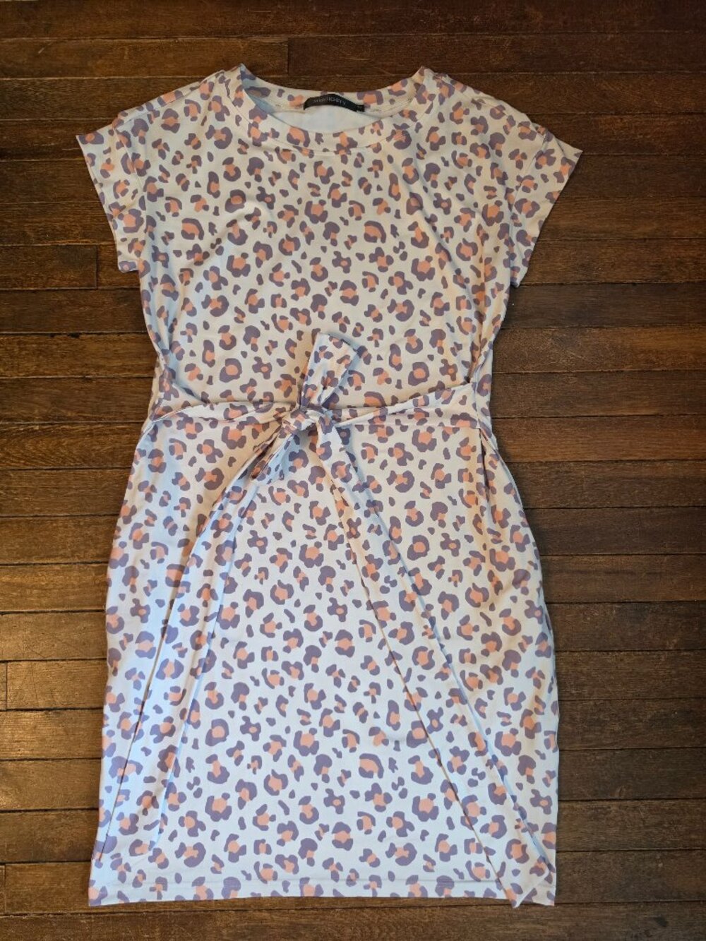 Leopard T Shirt dress